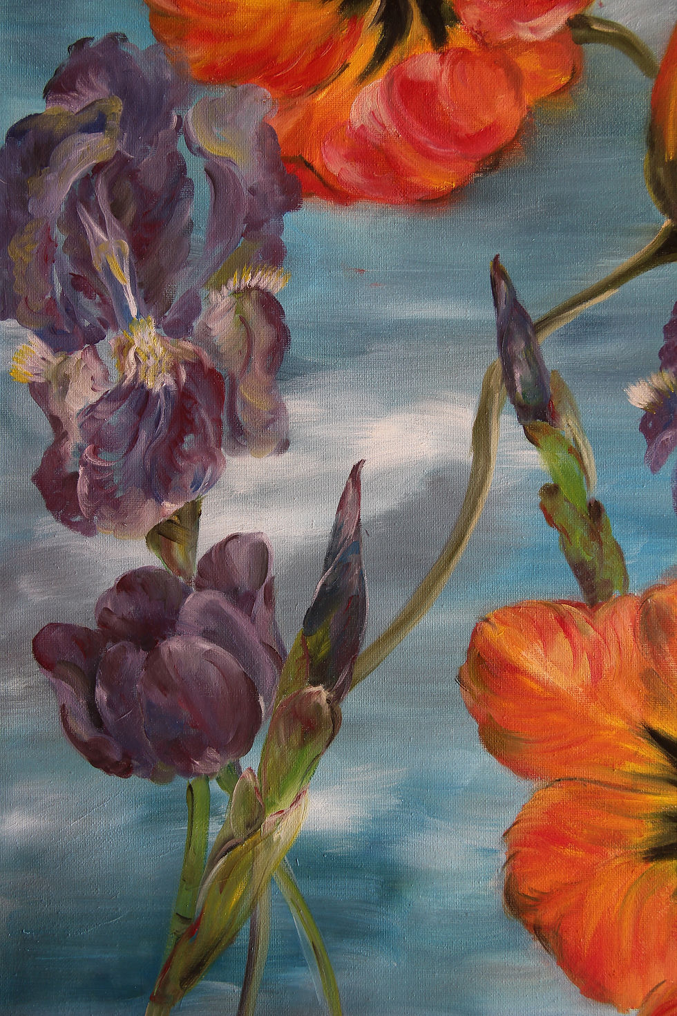 Miniature : 011 Tulipes   80*60