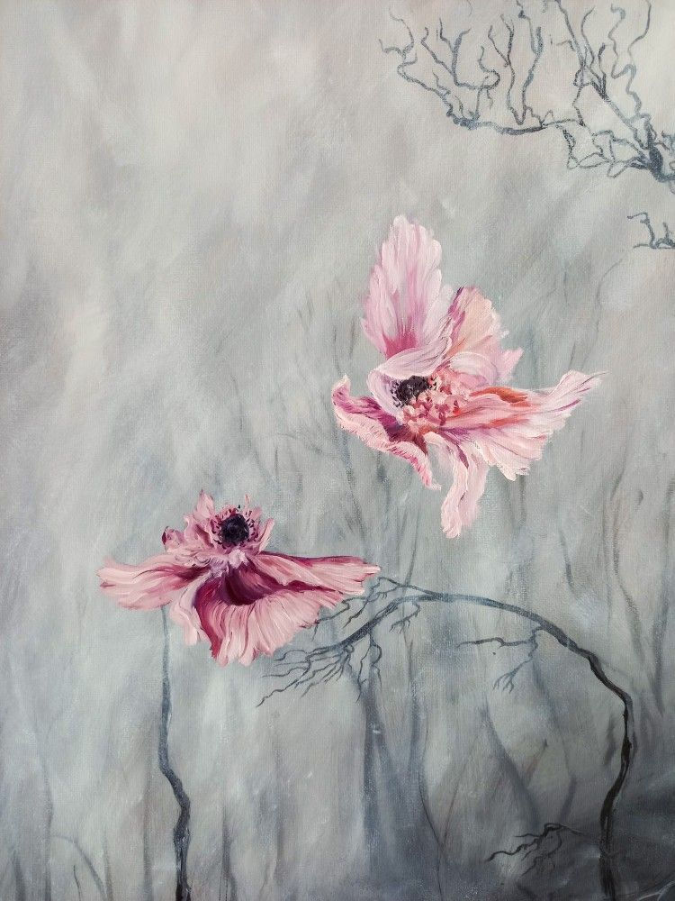 Miniature : 032 Les cendres 2023   80*60