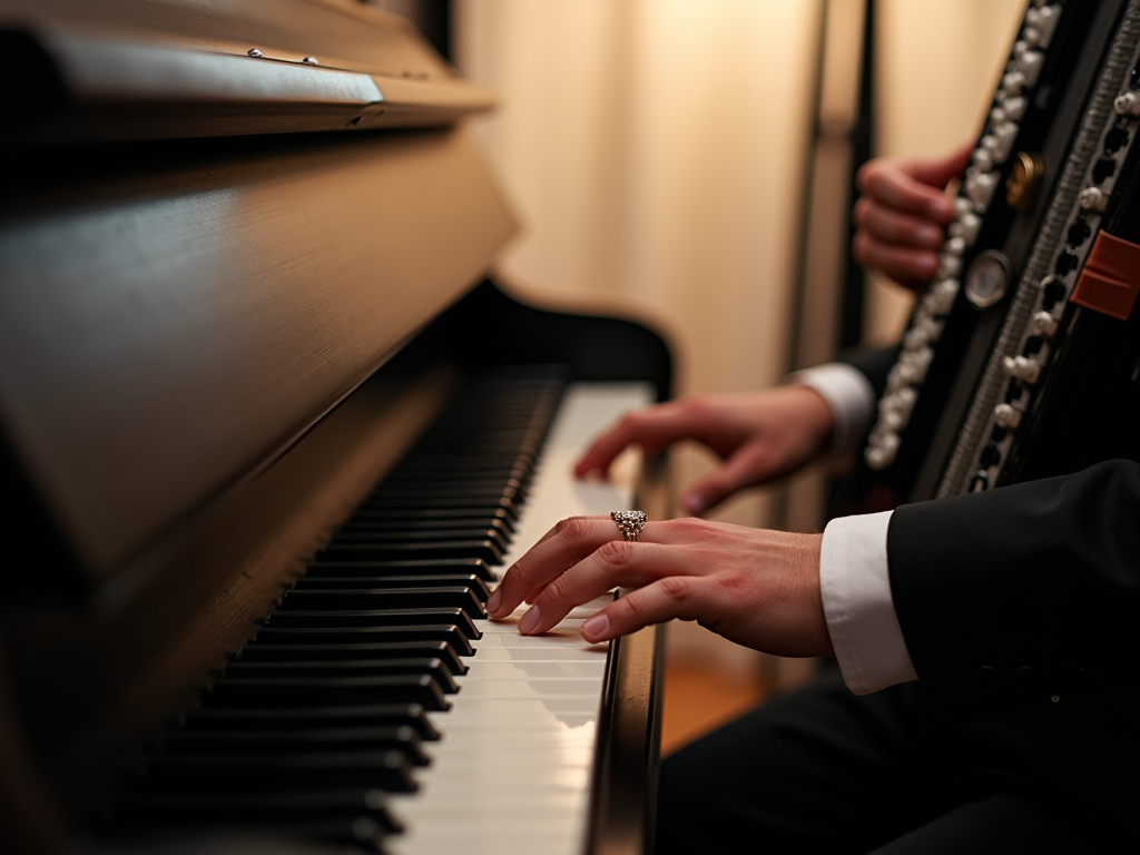 Akkordeon oder Klavier lernen - Vergleich der Instrumente