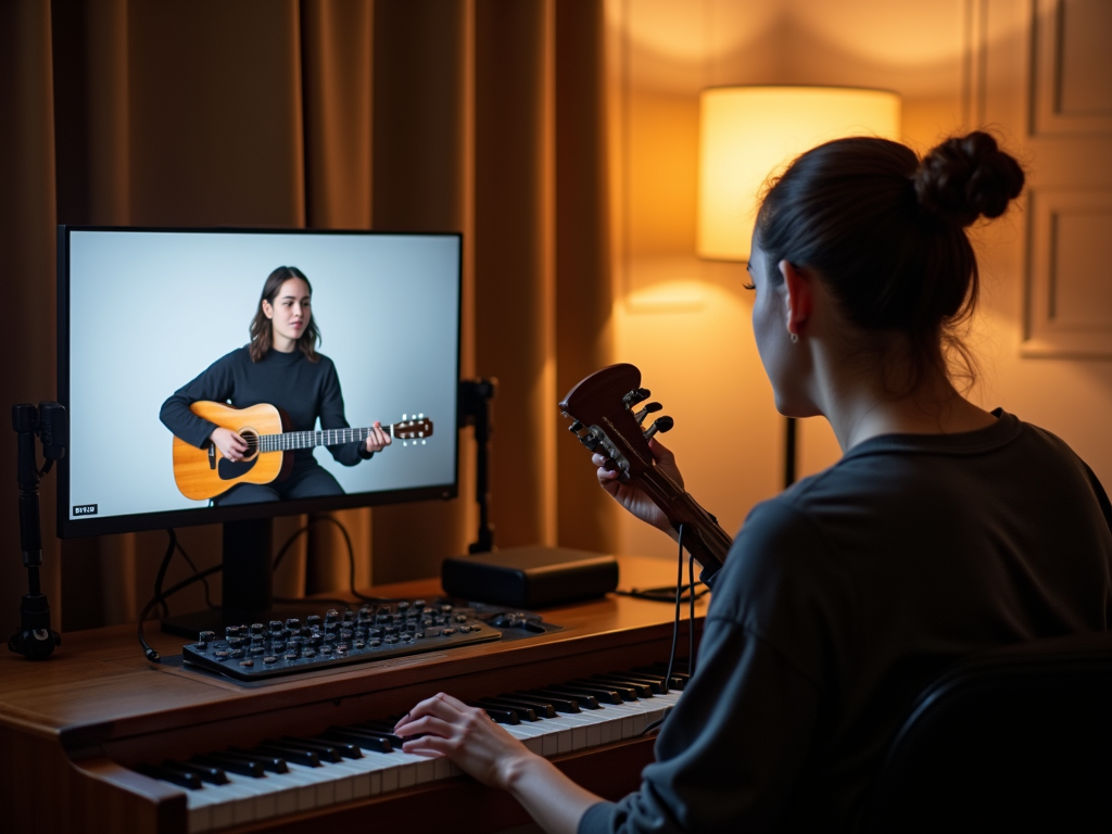Online Klavierunterricht - live per Zoom - ML Online-Musikschule