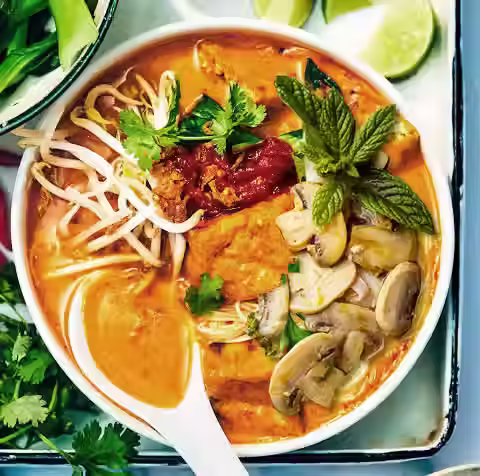 A lighter version that's packed with vegetables.