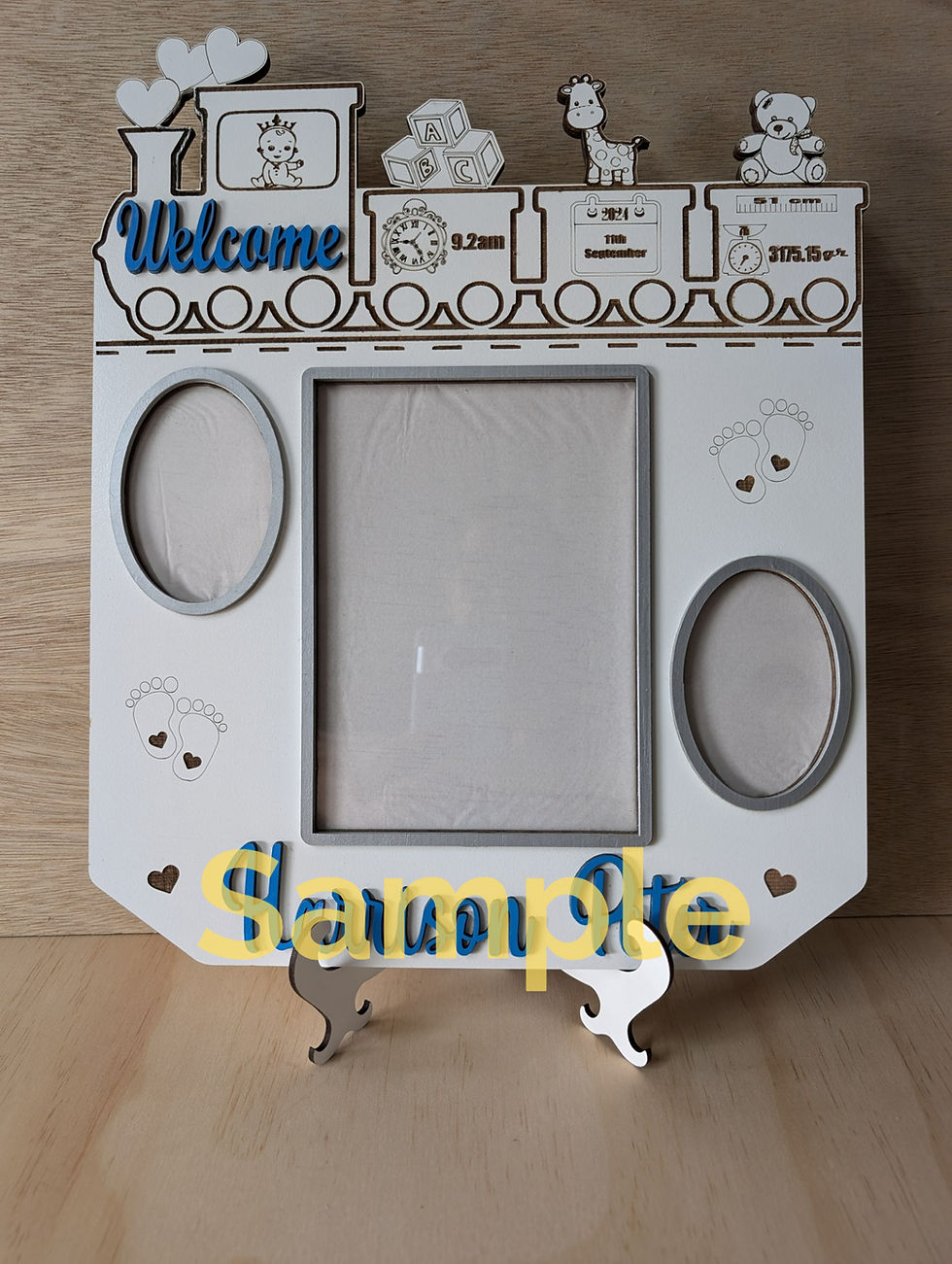 Thumbnail: Baby birth record frame