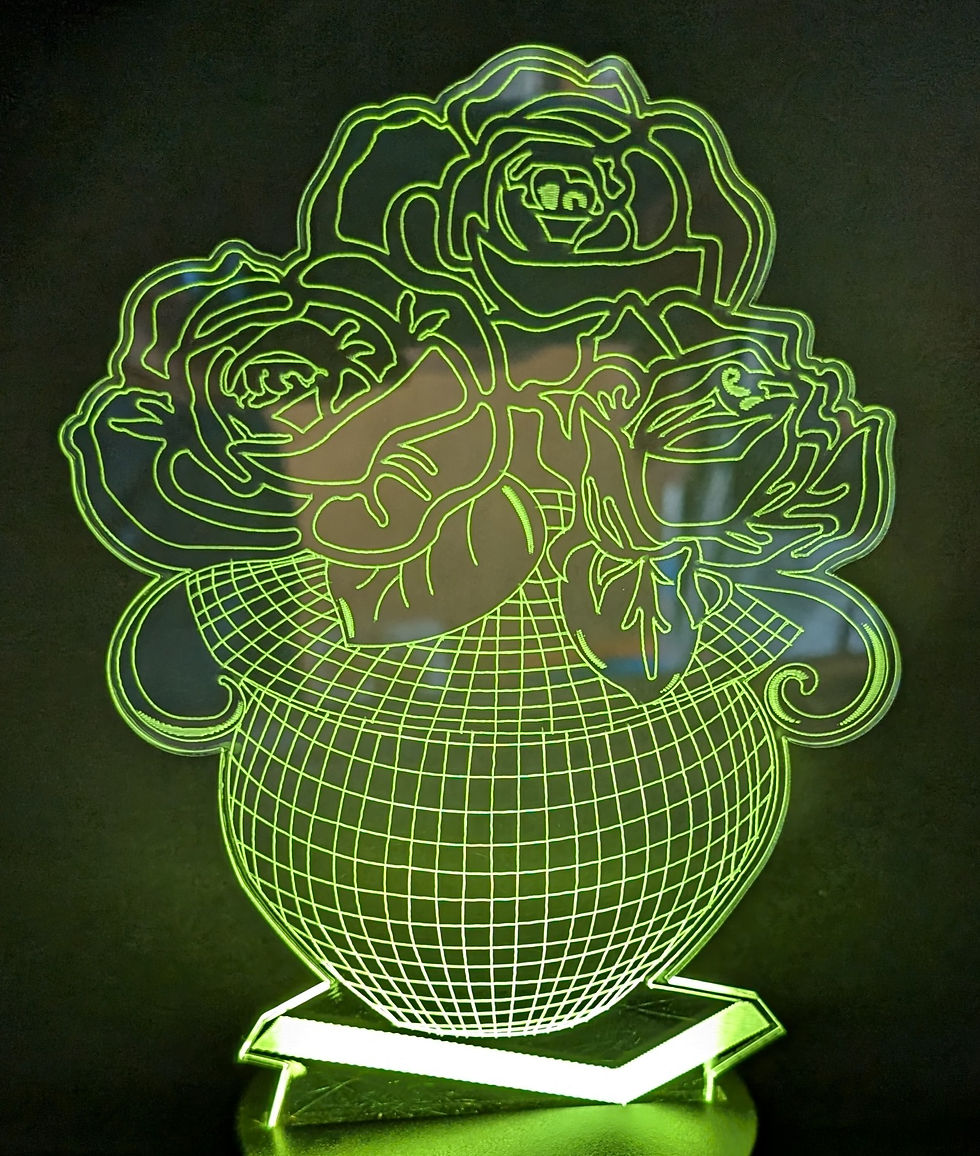 Thumbnail: Selection of 3D Acrylic lights