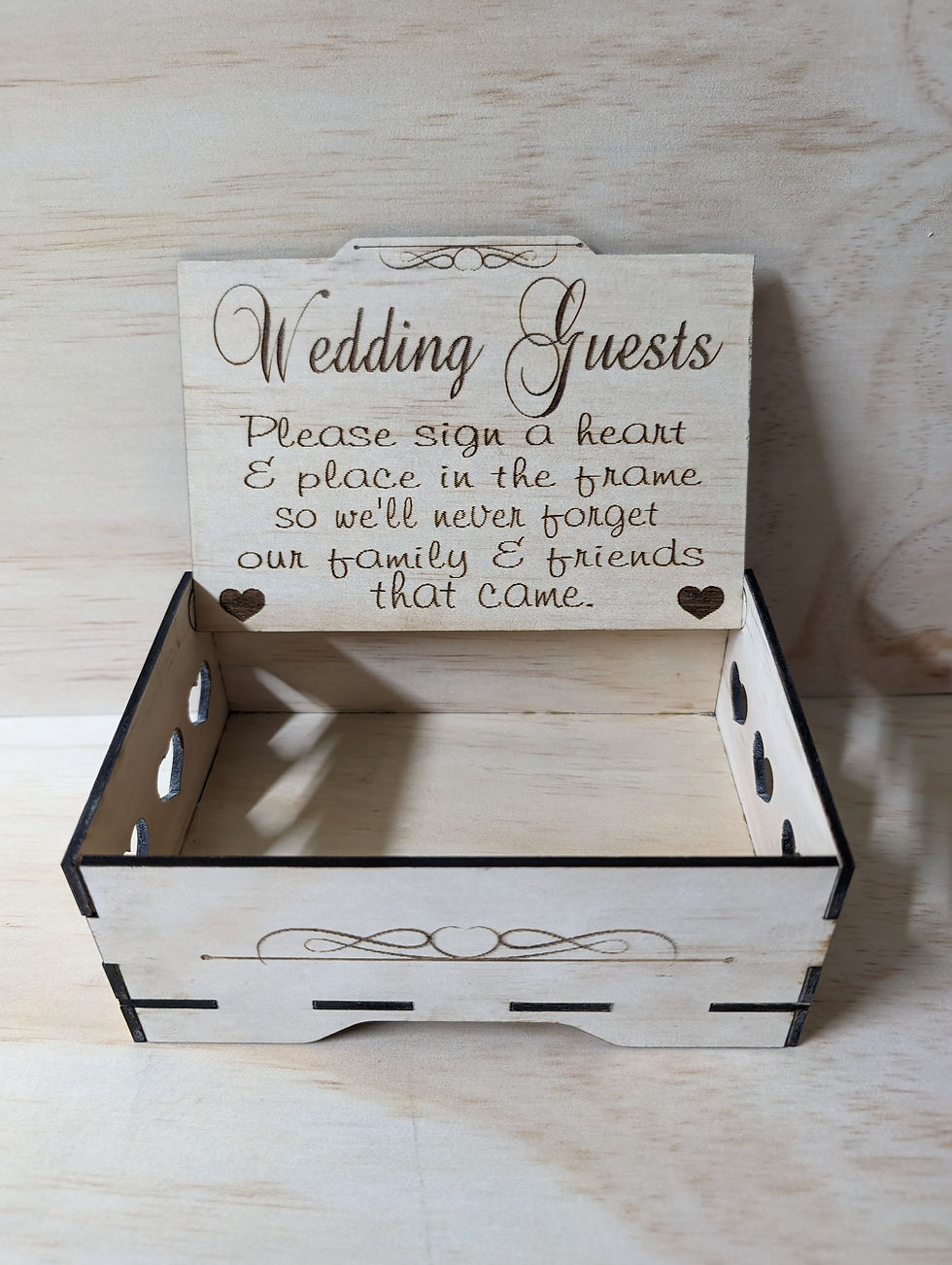 Thumbnail: Wedding Heart Guest Book