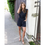 Thumbnail: Black Button Up Ruffle Romper