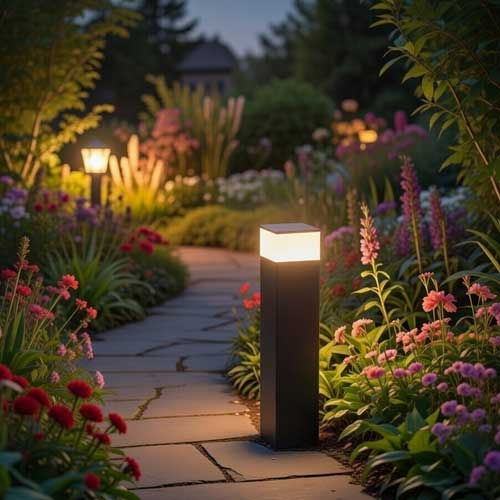 Thumbnail: Garden Aluminum Bollards for Saudi Arabia Projects