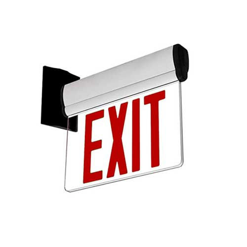 الصورة المصغرة: EXIT SIGN  Mirror 100-277 Volt RED