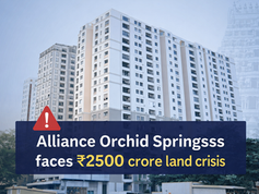 Alliance Orchid Springss apartment complex in Chennai facing ₹2500 crore temple land dispute