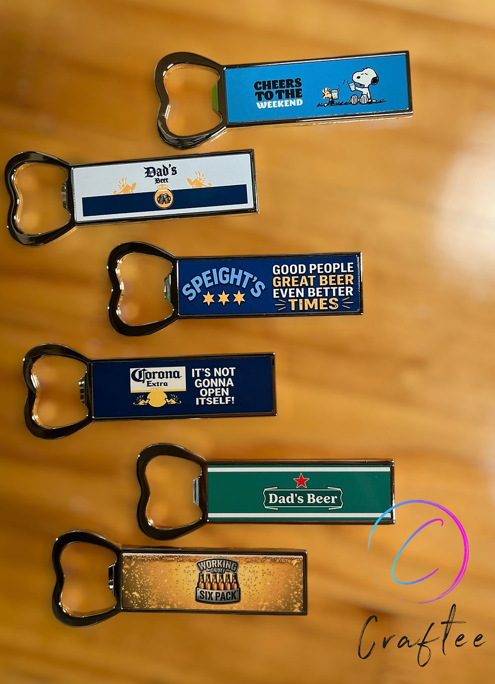 Thumbnail: Metal Bottle Opener With Image