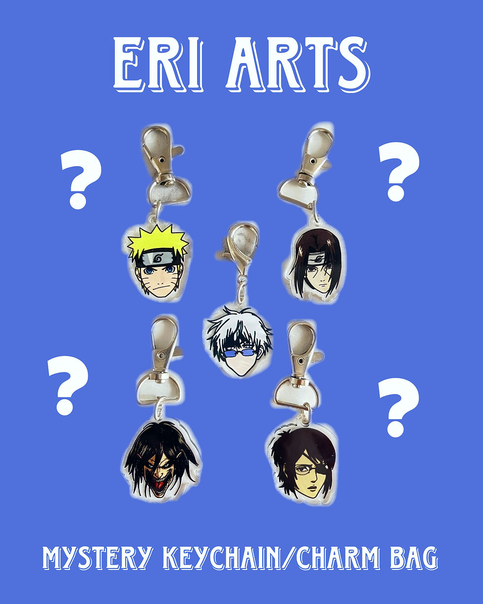 Mystery Keychain/Charm Bag