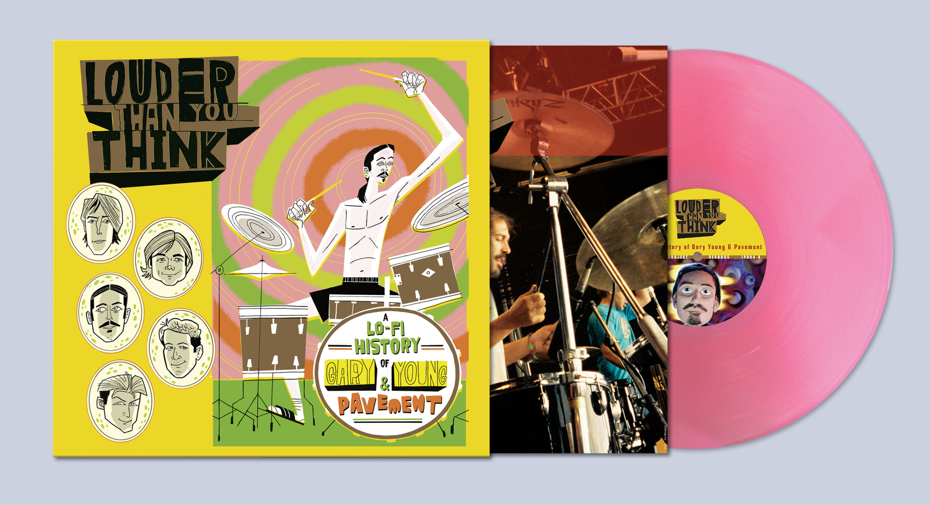 Louder Than You Think: A Lo-Fi History of Gary Young & Pavement Pink Vinyl