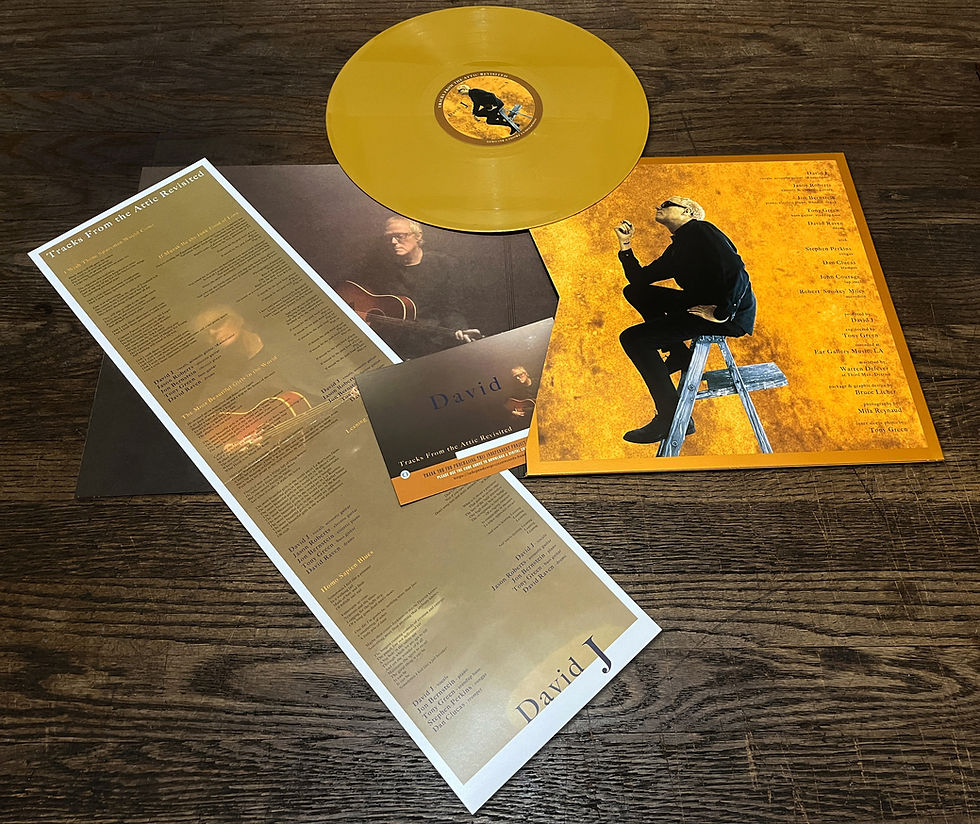 Thumbnail: DAVID J - Tracks From the Attic Revisited LP (Gold Vinyl) (WS)