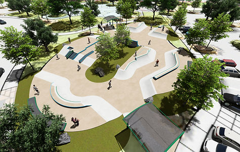 Carmichael Skatepark design