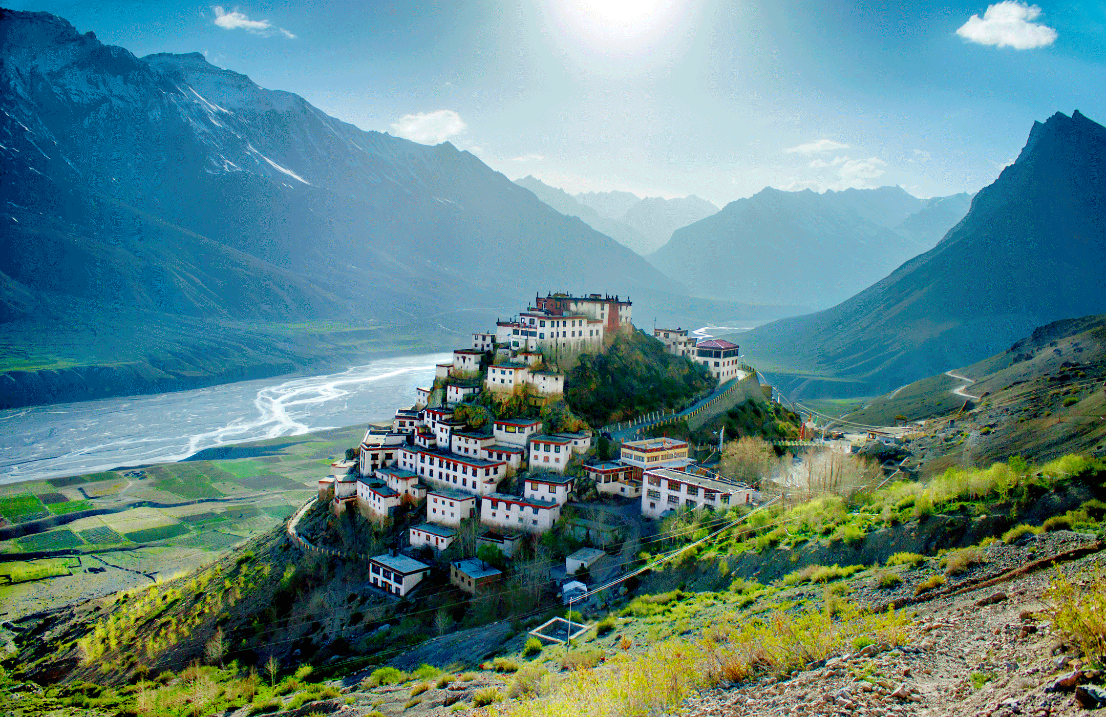 Key Monastery, Time lapse