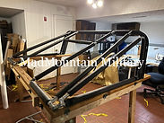 Soft slant back frame