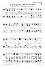 Hymn BH 7 - Joyful Joyful, We Adore Thee