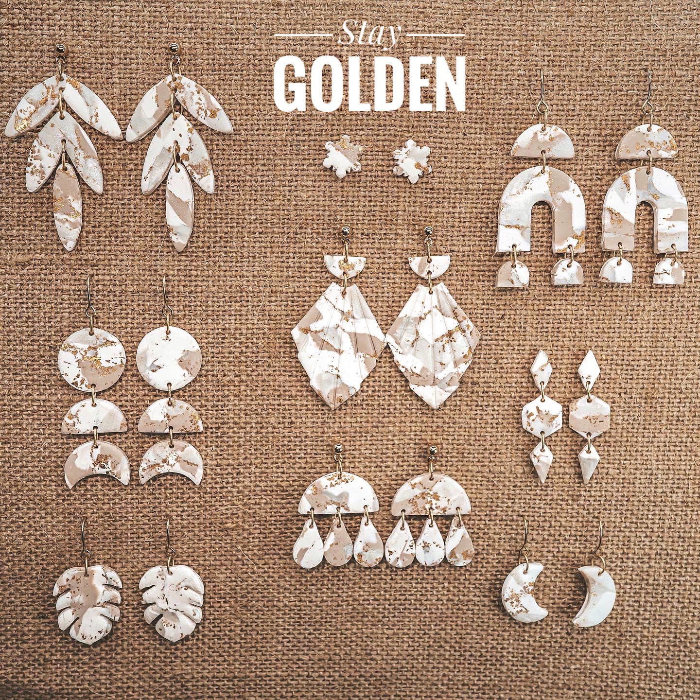 Stay Golden Collection Earrings
