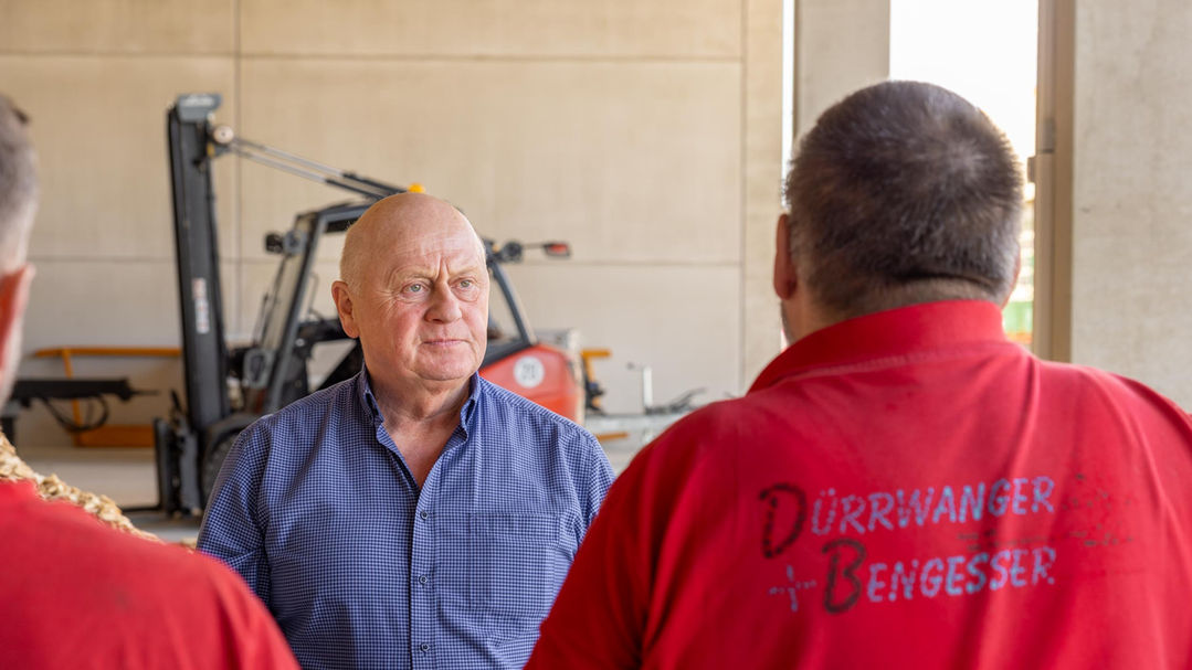 Besprechungssituation in der Firma