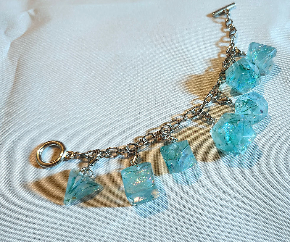 Polyhedral Charm Bracelet