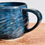 Thumbnail: Large Sapphire Blue Ceramic Pitcher | 450ml Oversized Gravy Jug | Blue Milk Jug