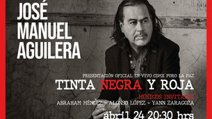 José Manuel Aguilera convierte la literatura en sonido con “Tinta Negra y Roja”