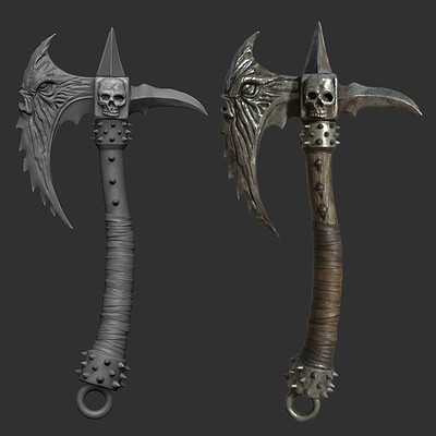 Axe and other weapons