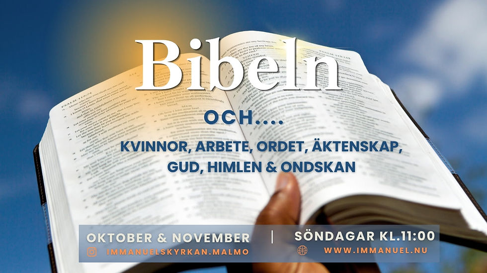 Gudstjänst - Bibeln och...