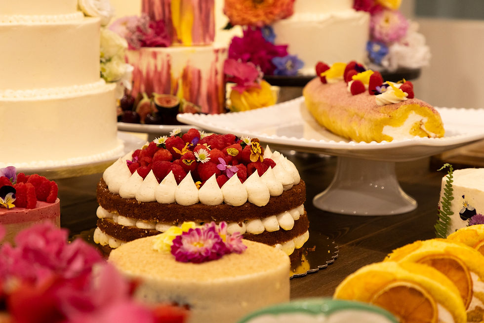 Arranged Food and Objects