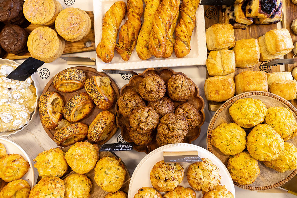 Arranged Food and Objects