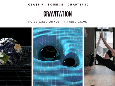 Gravitation - Class 9 Science Notes