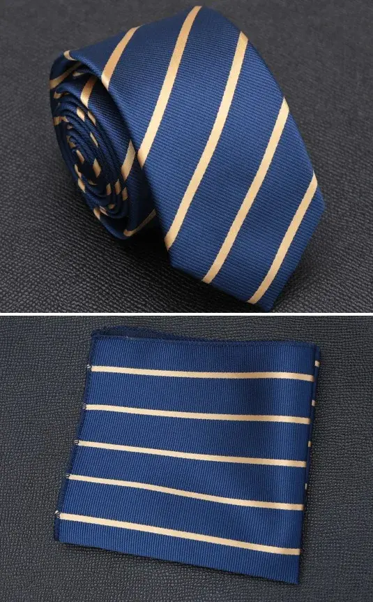 Thumbnail: Baptism Center Men’s Jacquard Tie & Cravat Gift Set for Baptism Anniversary
