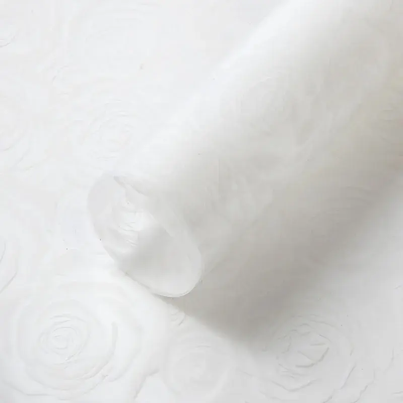 Thumbnail: Baptism Center – Rose Pattern Waterproof Floral Gift-Wrapping Paper