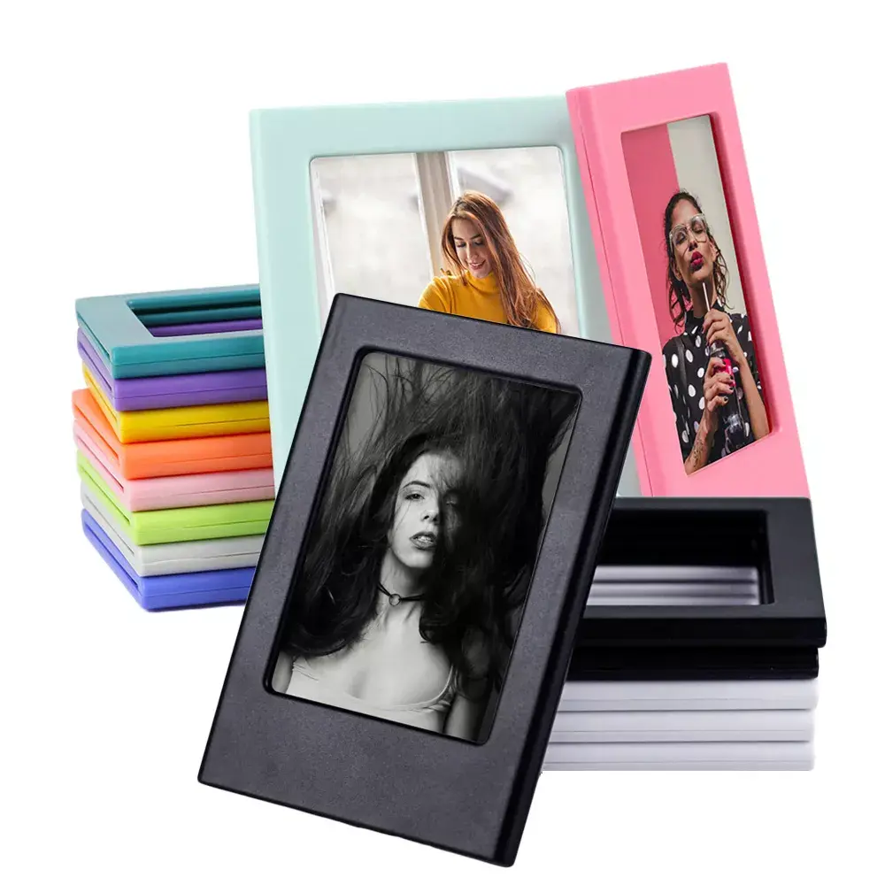 Baptism Center Magnetic Instax Mini Photo Frames – Double‑Sided Fridge Display