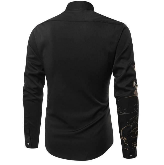 Thumbnail: Baptism Center Men’s Casual Dress Shirt — 2024 Breathable Spring & Autumn Style
