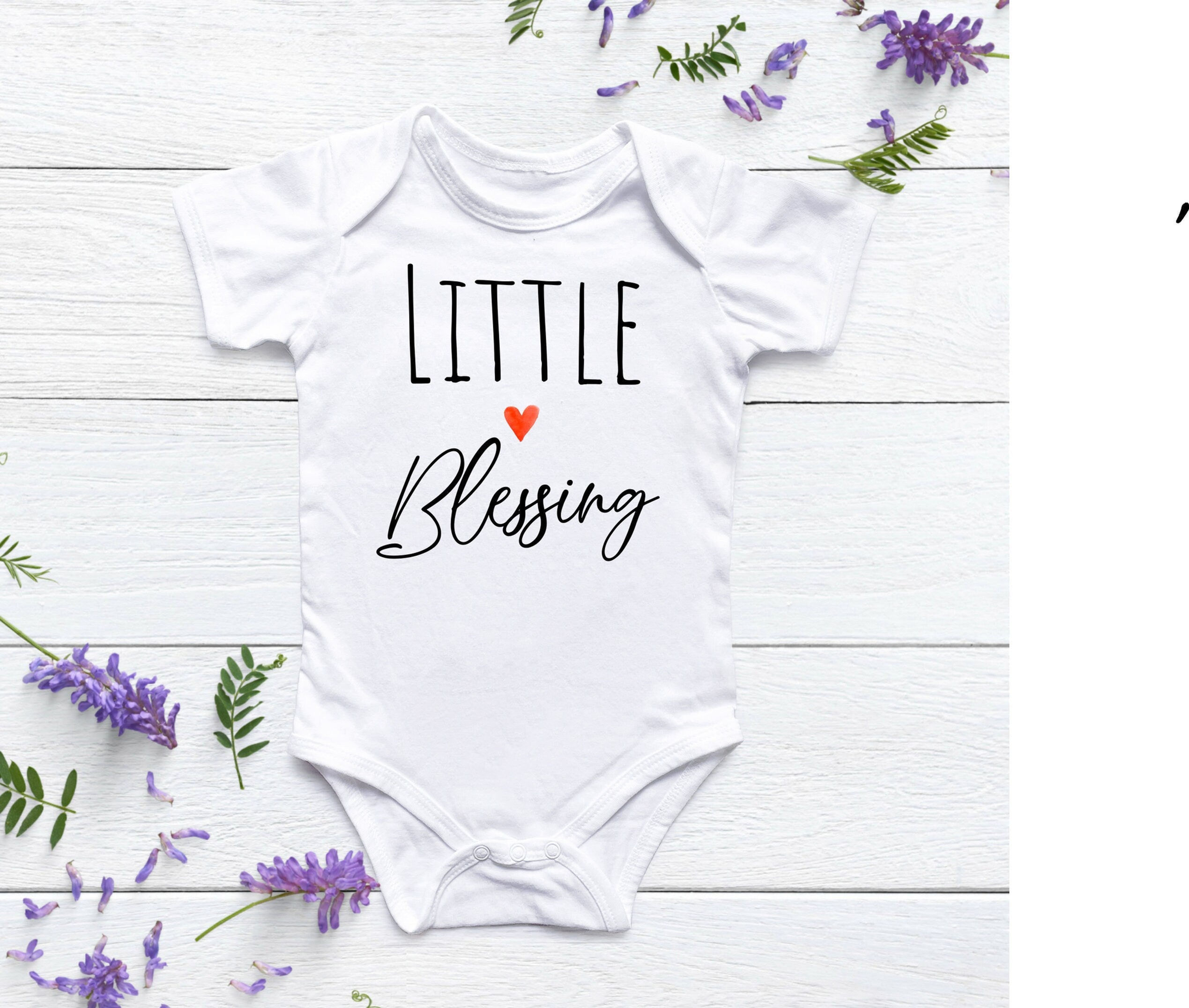 Baptism Center Little Blessing Baby Bodysuit – Cute Religious Infant Onesie