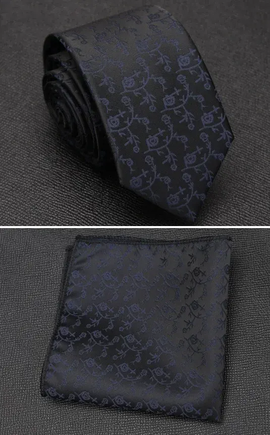 Thumbnail: Baptism Center Men’s Jacquard Tie & Cravat Gift Set for Baptism Anniversary