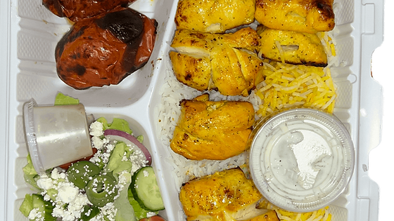 Chicken Kebab Plate