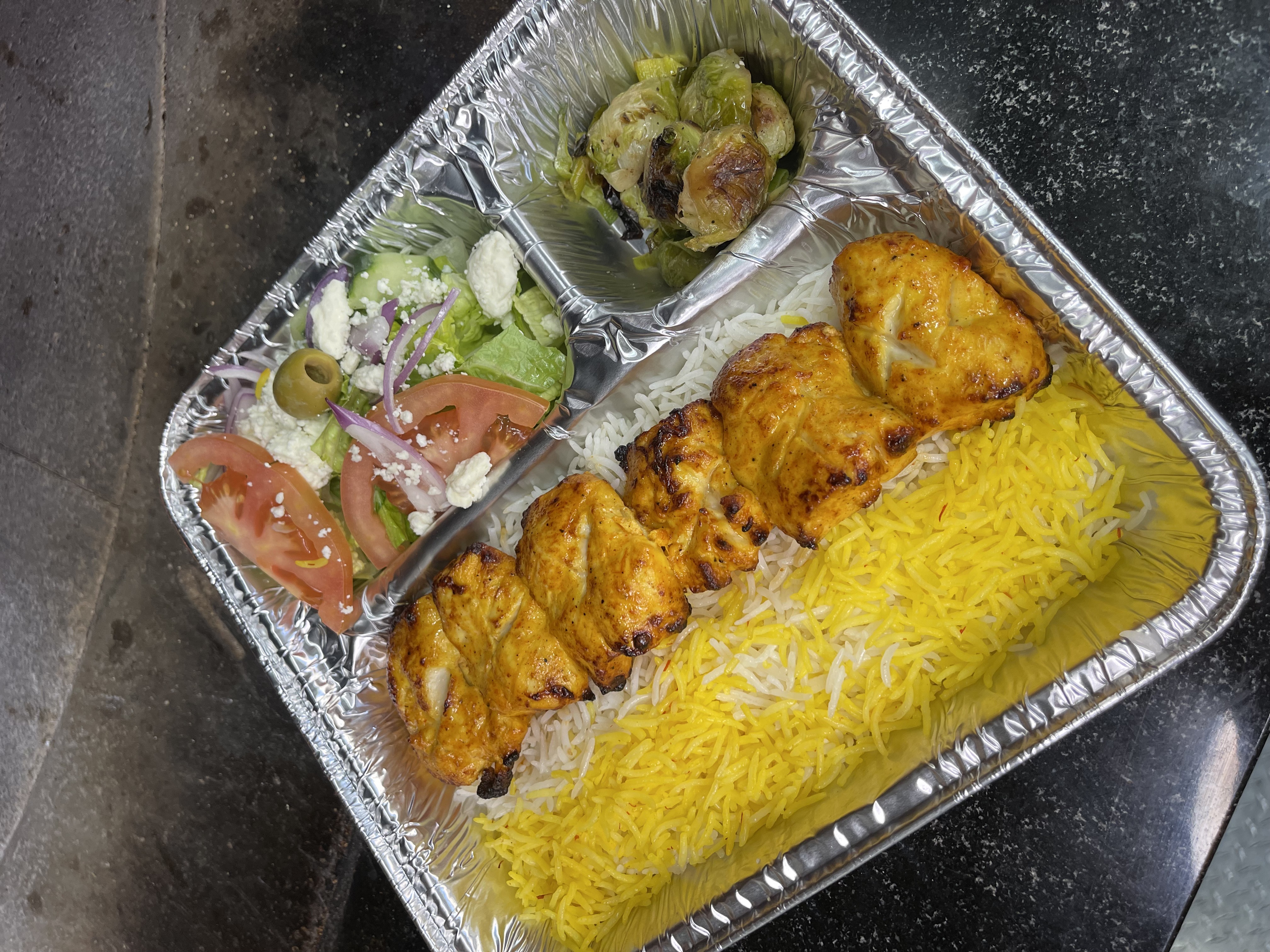 Arranged Food and Objects