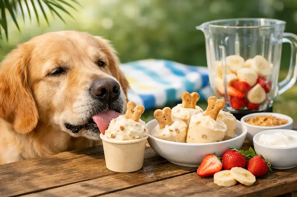 Doggy Ice Cream Recipe for Summer