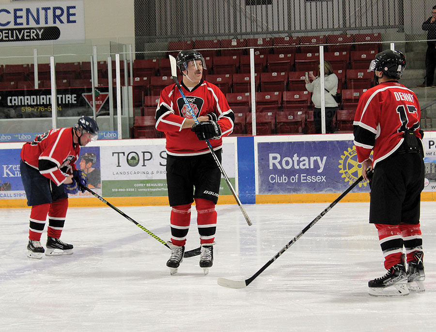 Essex Fire Vs. Amherstburg Fire hockey game creates community connection
