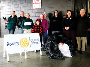 Cottam participates in Kingsville-wide Rotary clean-up
