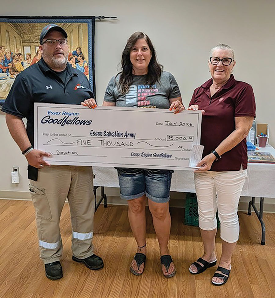 Essex Region Goodfellows provides four local food banks with $5,000 summer boost