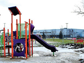 Tot Park moves to arena grounds, new Hunter Park playground installed