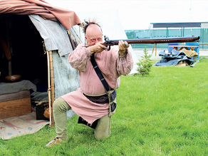 Weather holds out for War of 1812 Encampment