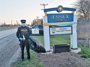 Youth Climate Action Committee members participate in first Earth Day clean-up
