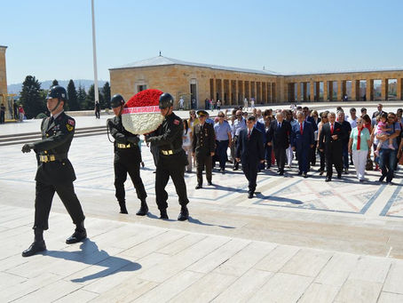 6 Eylül Anıtkabir Şükran Çelengi Töreni