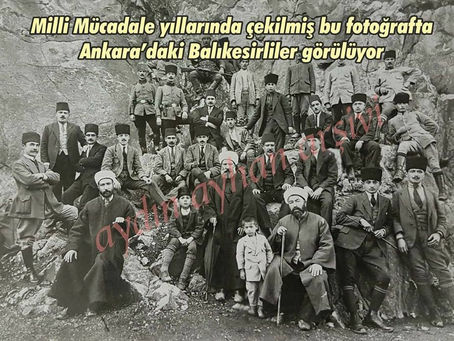 Milli Mücadele Yıllarında Ankara'daki Balıkesirliler