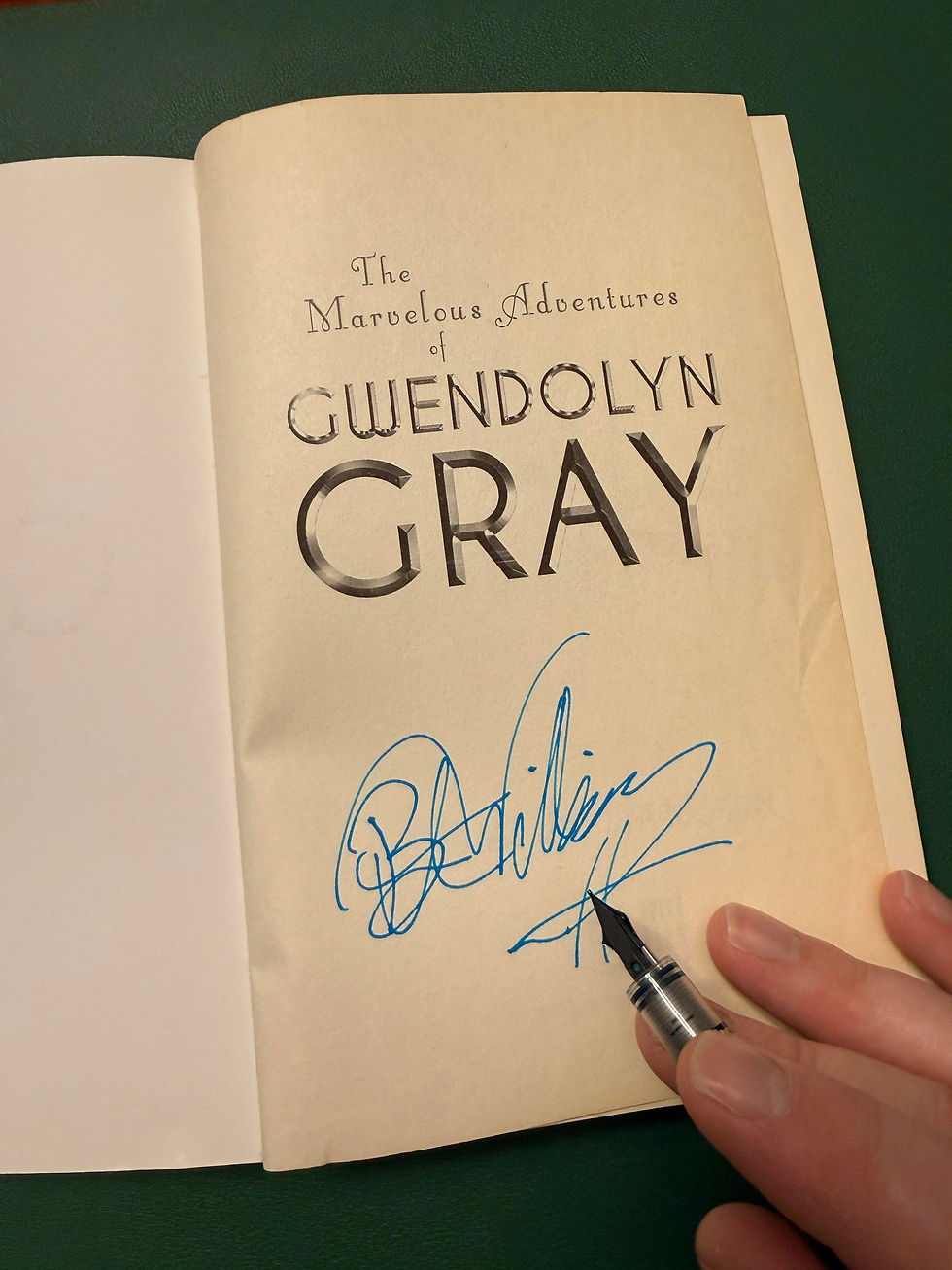 Thumbnail: The Marvelous Adventures of Gwendolyn Gray - SIGNED COPY - Book 1