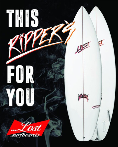 RAD RIPPER　5’7　メイヘム　LOST LOST Mayhem RADRIPPER Lost Surfboards - 5'7
