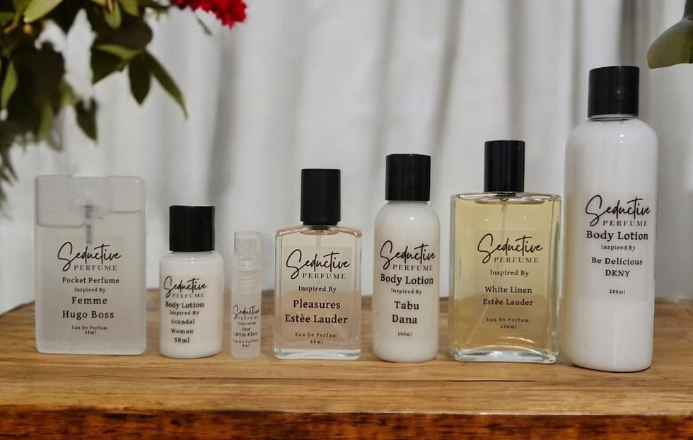 Perfume and Lotions Combo - 60ml Perfume & 100ml Lotion